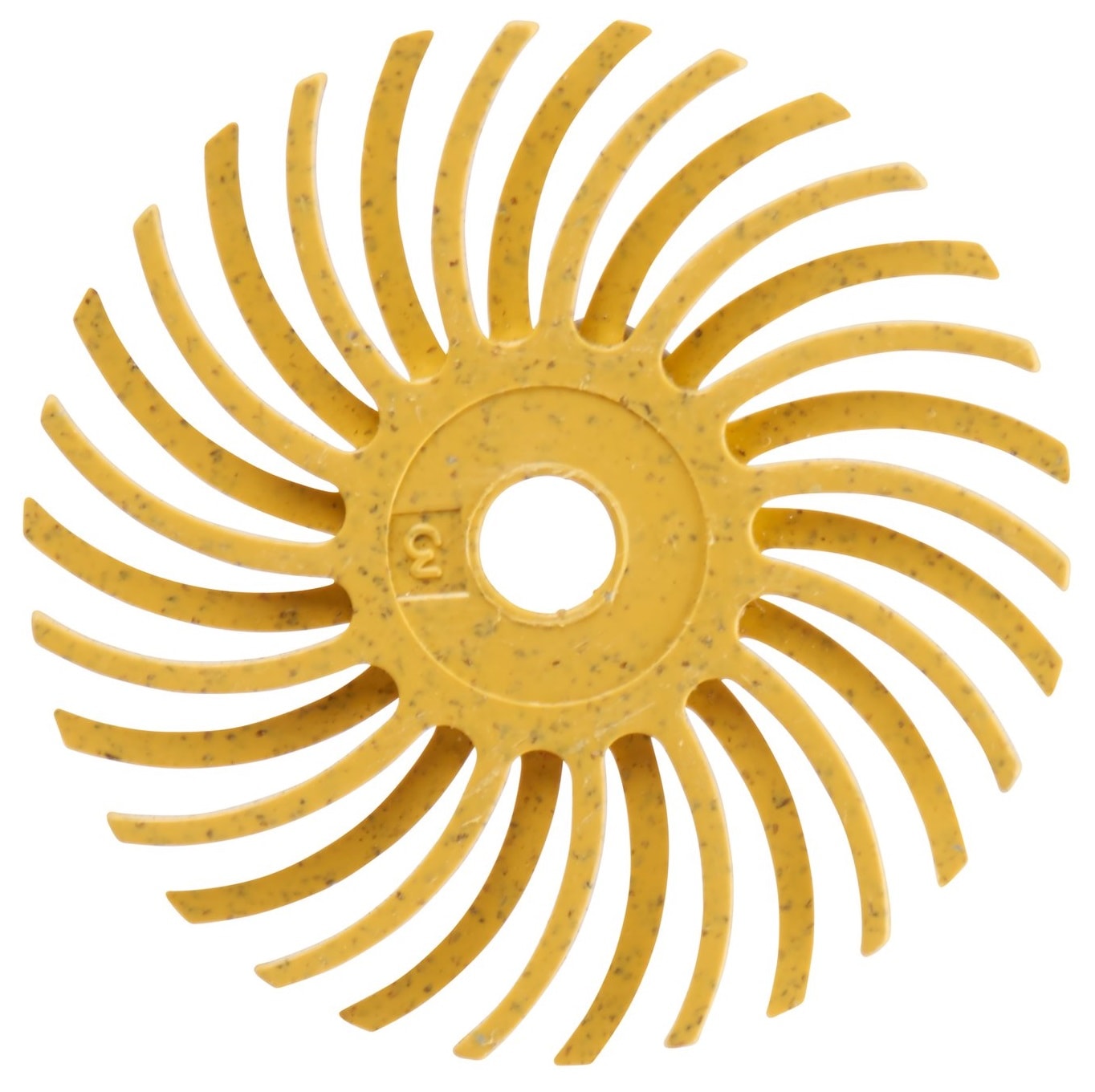 3M Scotch-Brite RB-ZB 25755, Ø 19 mm x 1,0 mm, P80, Typ C, Gelb, 35.000 U./Min., Radial Bristle Brush, Für Reinigungs- und Entgratungsarbeiten