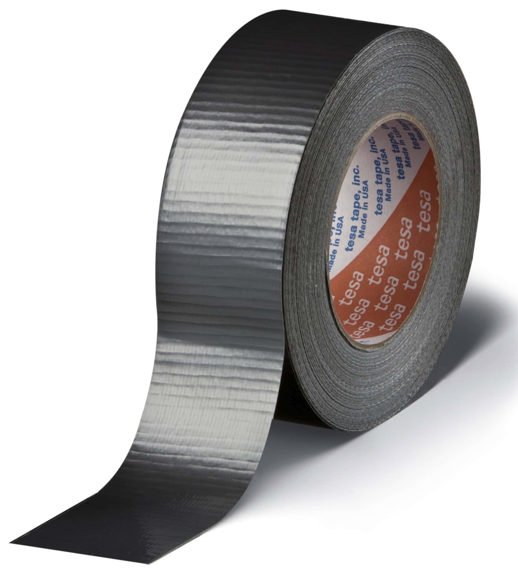 tesa Professional Stein- & Betonband 4662, 48 mm x 50 m, 0,23 mm, Schwarz, Allzweck Gewebeband ideal für Putz- und Mauerwerksarbeiten