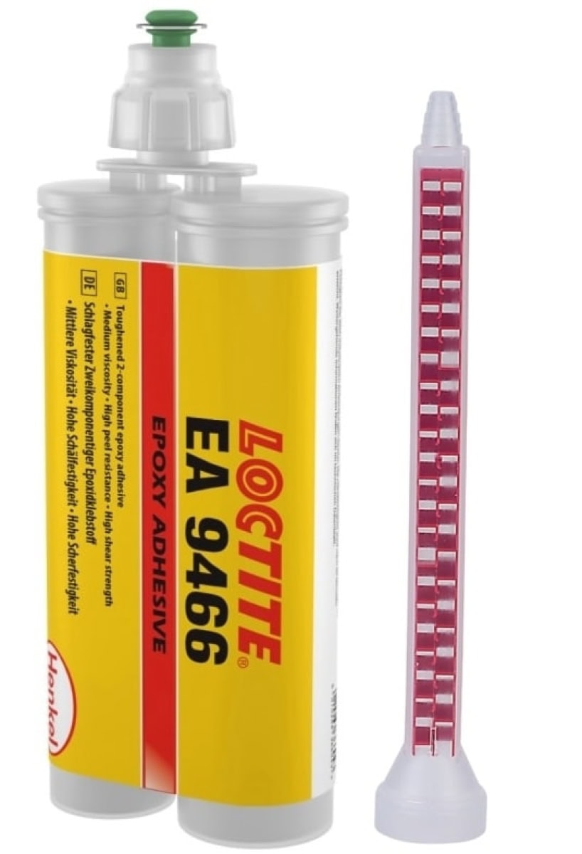 Henkel™ Loctite® EA 9464 Epoxid Strukturklebstoff, 400 ml, Grau, 1:1, Fest, 2K, 2058061, Für unterschiedliche Werkstoffe