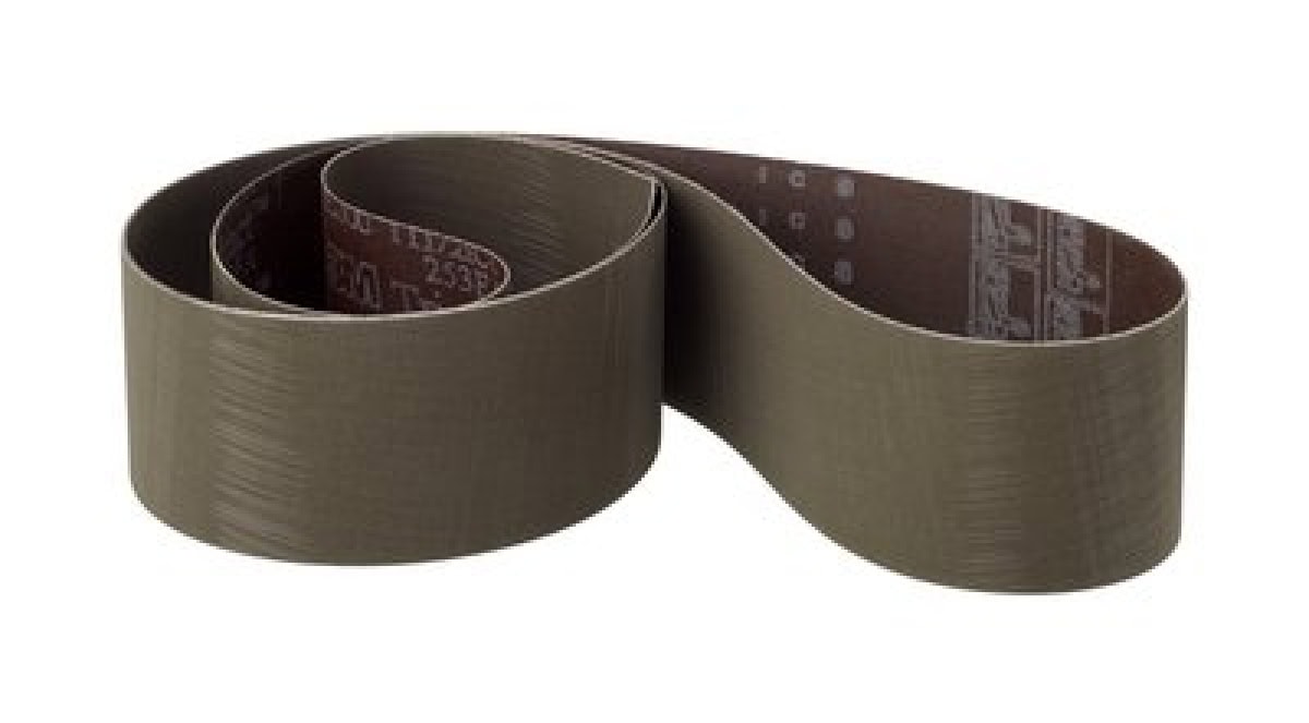 3M™ Trizact™ 253FA 587566, 150 mm x 3500 mm, P600 / A30, Gewebeschleifband mit Aluminiumkor