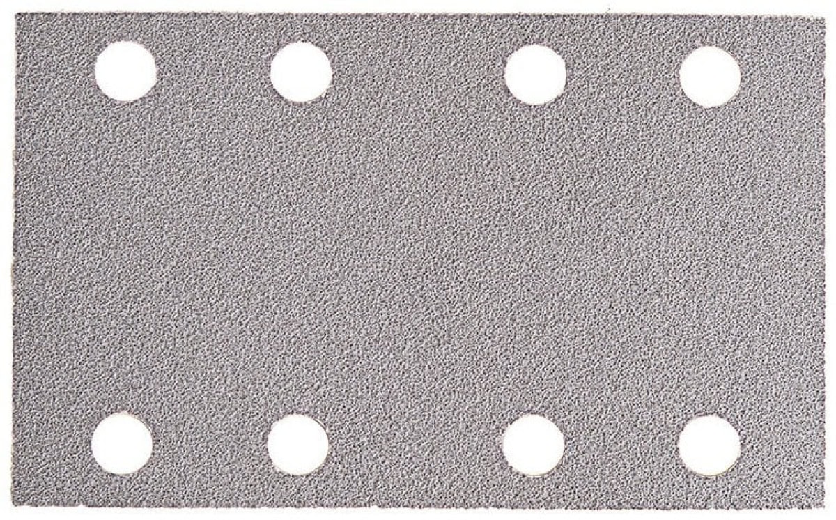 Mirka® Q.Silver® 3668809912, 81 mm x 133 mm, P120, 8-fach gelocht, Kletthaftend, Schleifstreifen mit Aluminiumkorn