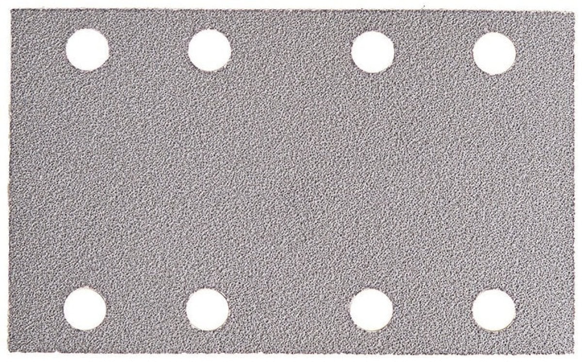 Mirka® Q.Silver® 3668809918, 81 mm x 133 mm, P180, 8-fach gelocht, Kletthaftend, Schleifstreifen mit Aluminiumkorn