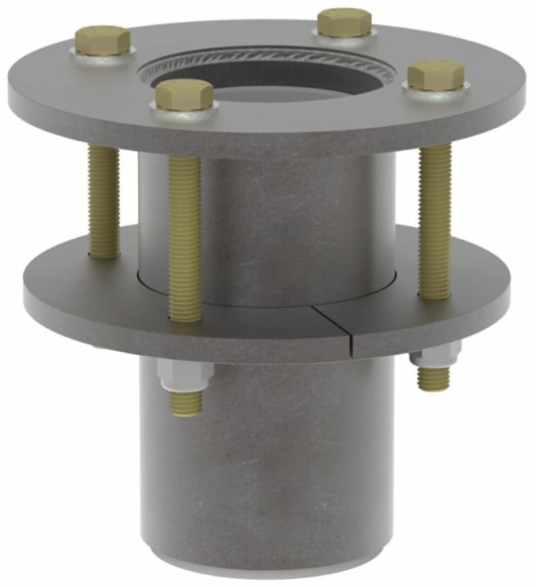3M™ DBI-SALA® Plattformhülse HC für Montage in Zwischendecke 8000100, Edelstahl Ausführung, Ø 12,7 cm, 340 Kg Lastaufnahme, 14,50 Kg, Für die Aufnahme von Davitarmen