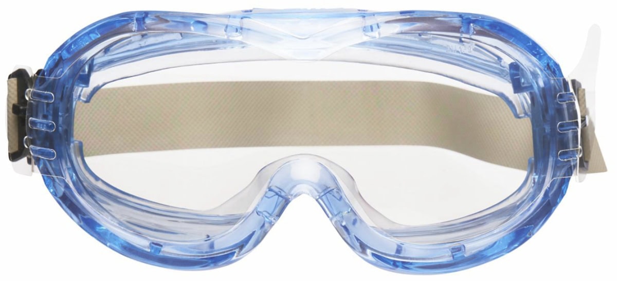 3M™ Fahrenheit™ FHEITTNW, Klar, AS/AF/UV, 2C-1.2 3M 1 BT 9 K N, Belüftete Vollsichtbrille aus Polycarbonat mit Mikrofaserbeutel