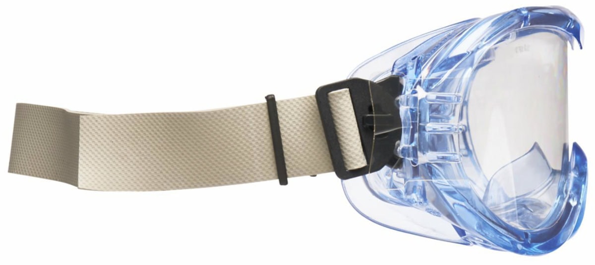 3M™ Fahrenheit™ FHEITTNW, Klar, AS/AF/UV, 2C-1.2 3M 1 BT 9 K N, Belüftete Vollsichtbrille aus Polycarbonat mit Mikrofaserbeutel