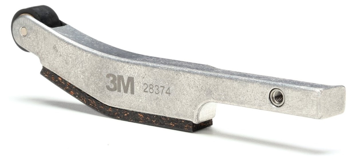 3M™ 28374, 13 mm x 457 mm, Gebogen, Rolle: Ø 15 mm, Kontaktarm für Feilenbandmaschine, Für flache Flächen