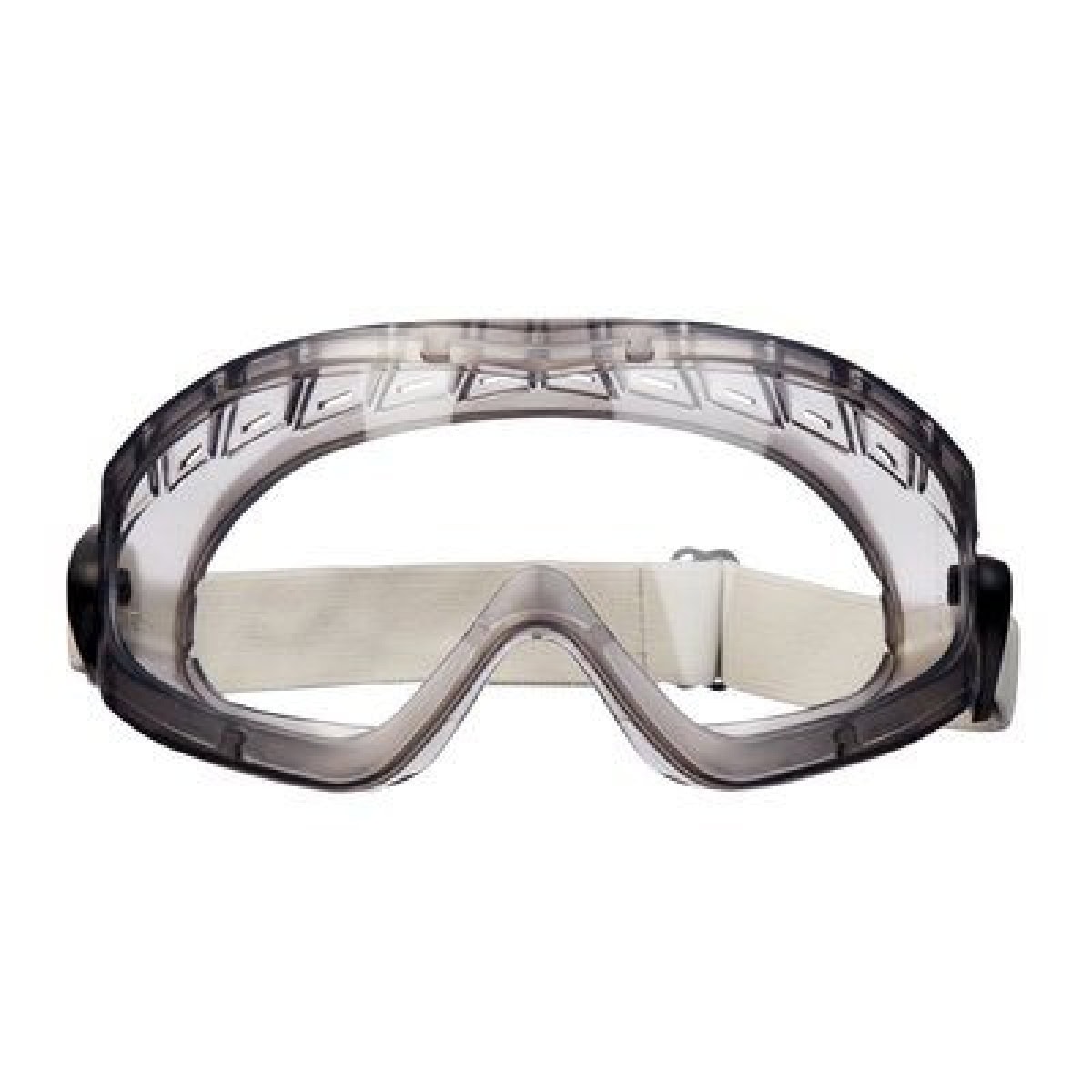 3M™ 2890, Klar, AS/AF/UV, 2C-1.2 3M 1 BT 9 K N, Belüftete Vollsichtbrille aus Polycarbonat