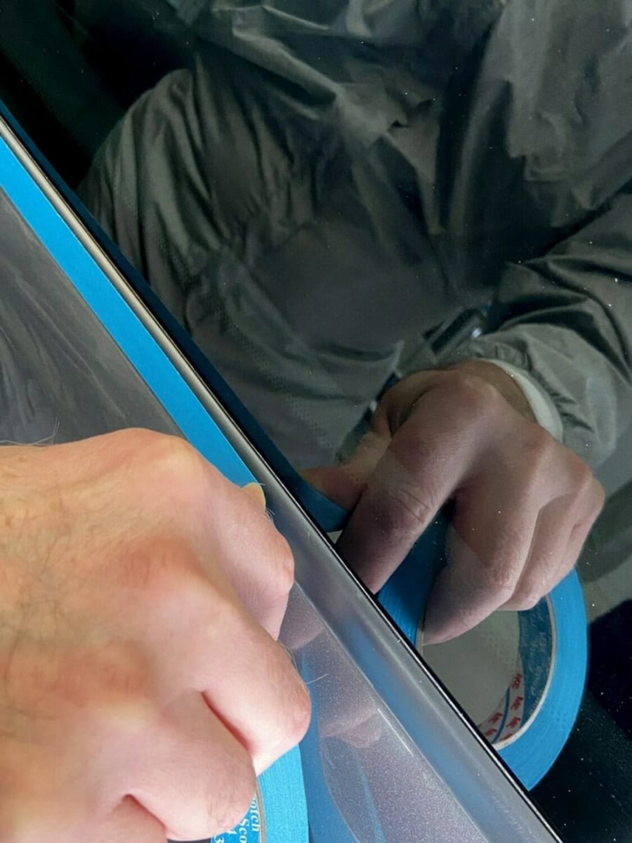 3M™ Scotch® Abdeckband 3434, 48 mm x 55 m, 0,18 mm, Blau, Rückstandsfrei, Hochleistungs Kreppabdeckband, Beliebt für Autoreparatur
