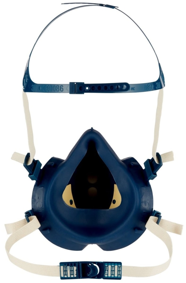 3M™ 4251+, Komplett Halbmaske 4251+, FFA1P2 R D, Wartungsfrei & Gebrauchsfertig, Industriepackung