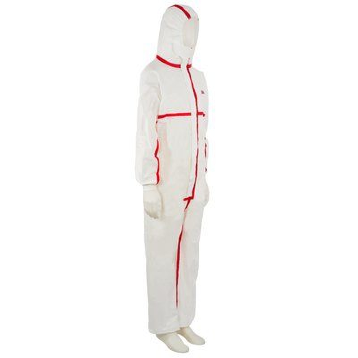 3M™ Schutzanzug 45654XL, Typ 4/5/6, Weiß/Rot, Größe 4XL