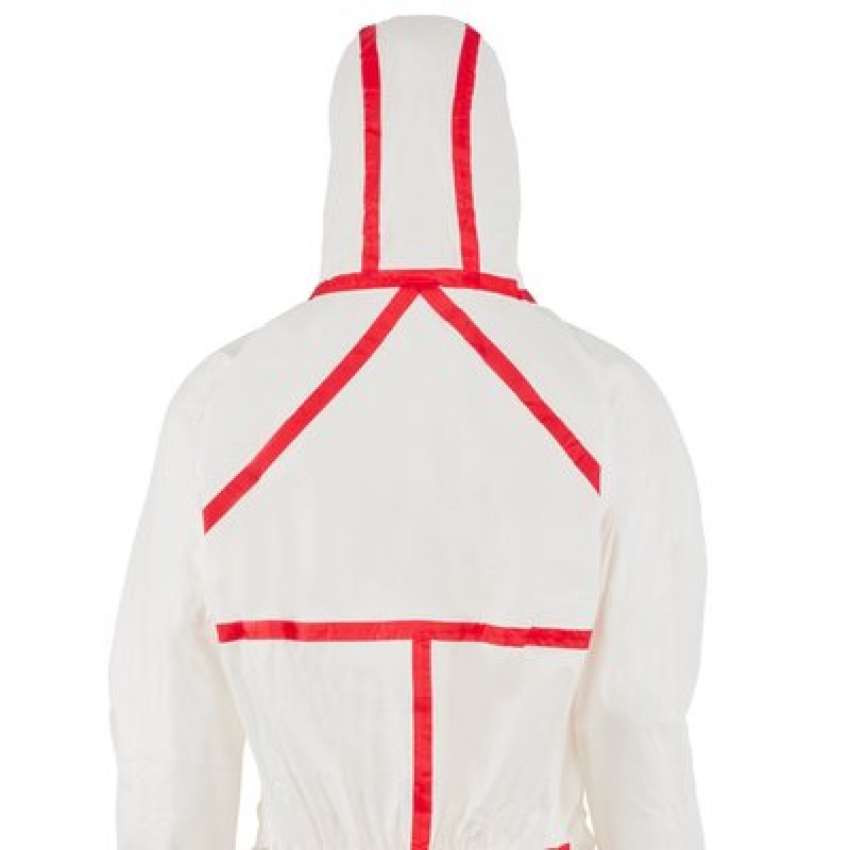 3M™ Schutzanzug 45654XL, Typ 4/5/6, Weiß/Rot, Größe 4XL