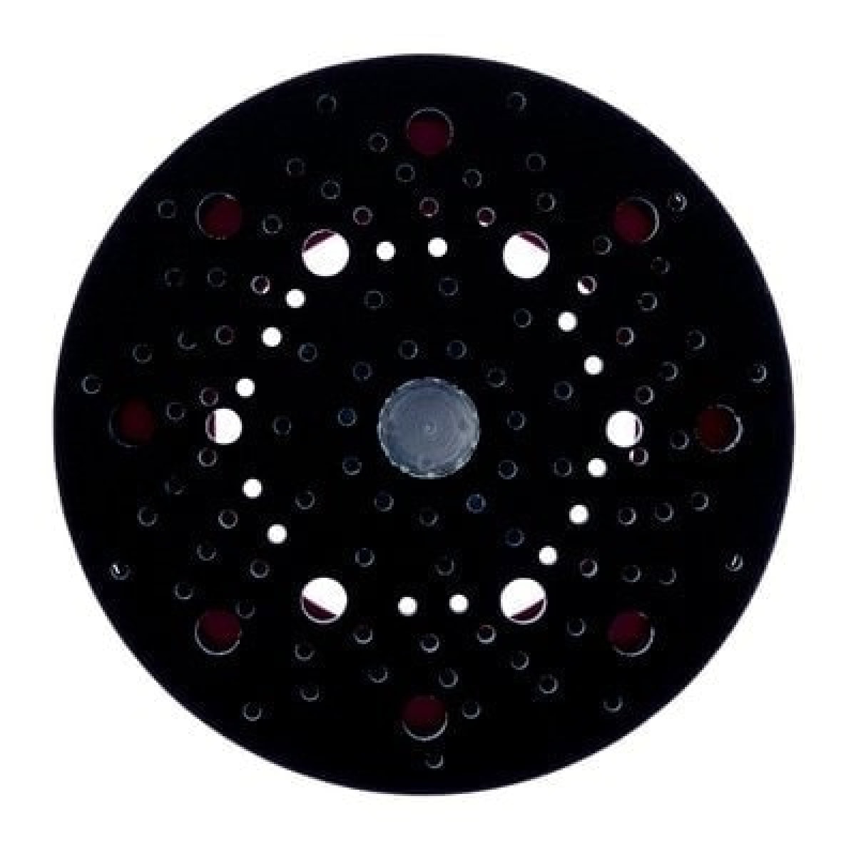 3M™ Hookit™ 50543, Ø 150 mm, M8 Gewinde, Soft, Kletthaftend, Universal Spiral Multiloch Stützteller, Verwendbar für alle marktüblichen Lochungen