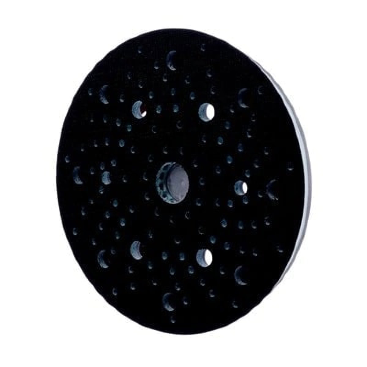 3M™ Hookit™ 50543, Ø 150 mm, M8 Gewinde, Soft, Kletthaftend, Universal Spiral Multiloch Stützteller, Verwendbar für alle marktüblichen Lochungen