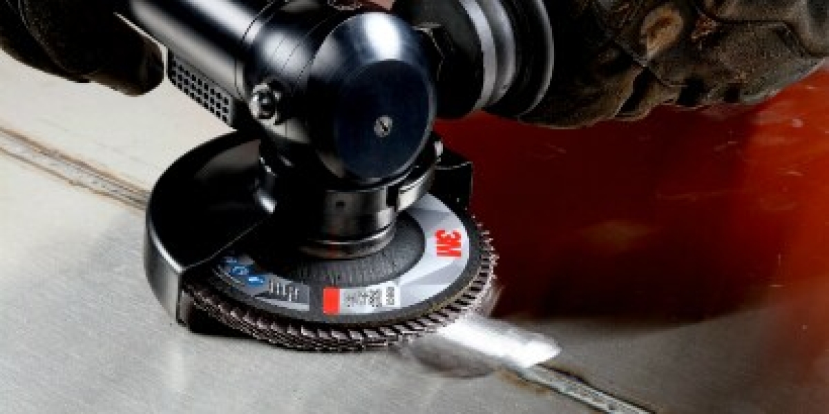 3M™ 769F 51999, Ø 125 mm x ø 22,23 mm, 40+, 12.250 U./Min., Typ 29 Konisch, Fächerschleifscheibe mit Präzisions-Zirkonkorund, Für Abtragsarbeiten