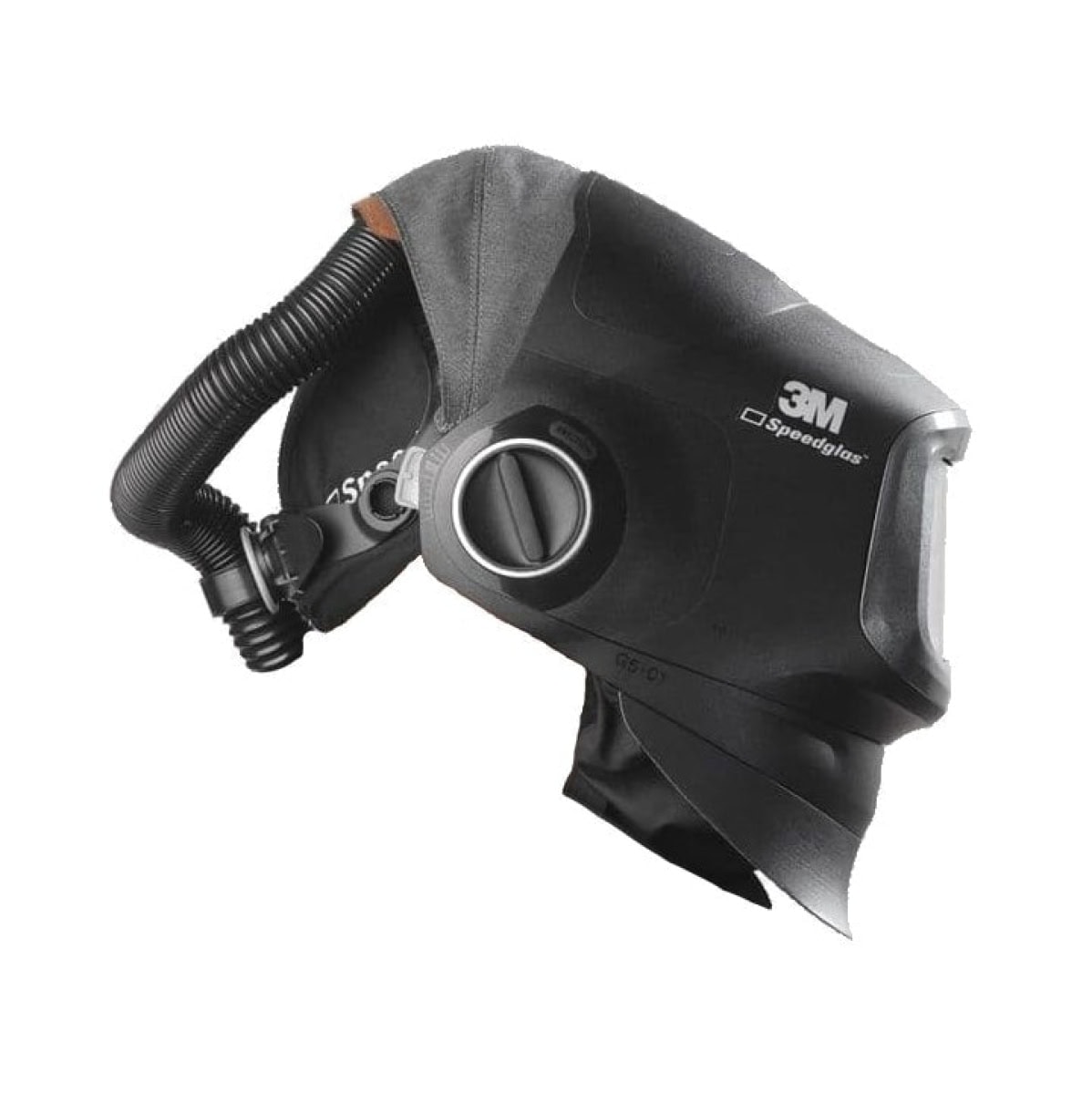 3M™ Speedglas™ Schweißmaske G5-01 mit Schweißfilter G5-01/03NC und Adflo™ High-Altitude Gebläseeinheit, 617810, inkl. QRS-Luftschlauch und Tasche, TH3, 4A/3B, Kopfband + Textilkopfschutz; Teile: [617800 + 610010]