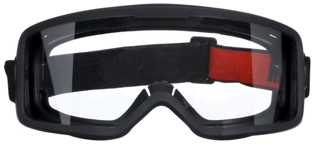 3M™ GoggleGear™ Schutzbrille GG3301-SGAF, Klar, Schlagfeste Polycarbonat Scheibe, Belüftet, Anti Kratz & Beschlags Beschichtung, UV Schutz, Zum Schutz gegen Flüssigkeitsspritzer & Partikel