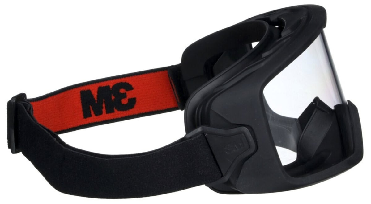 3M™ GoggleGear™ Schutzbrille GG3301-SGAF, Klar, Schlagfeste Polycarbonat Scheibe, Belüftet, Anti Kratz & Beschlags Beschichtung, UV Schutz, Zum Schutz gegen Flüssigkeitsspritzer & Partikel