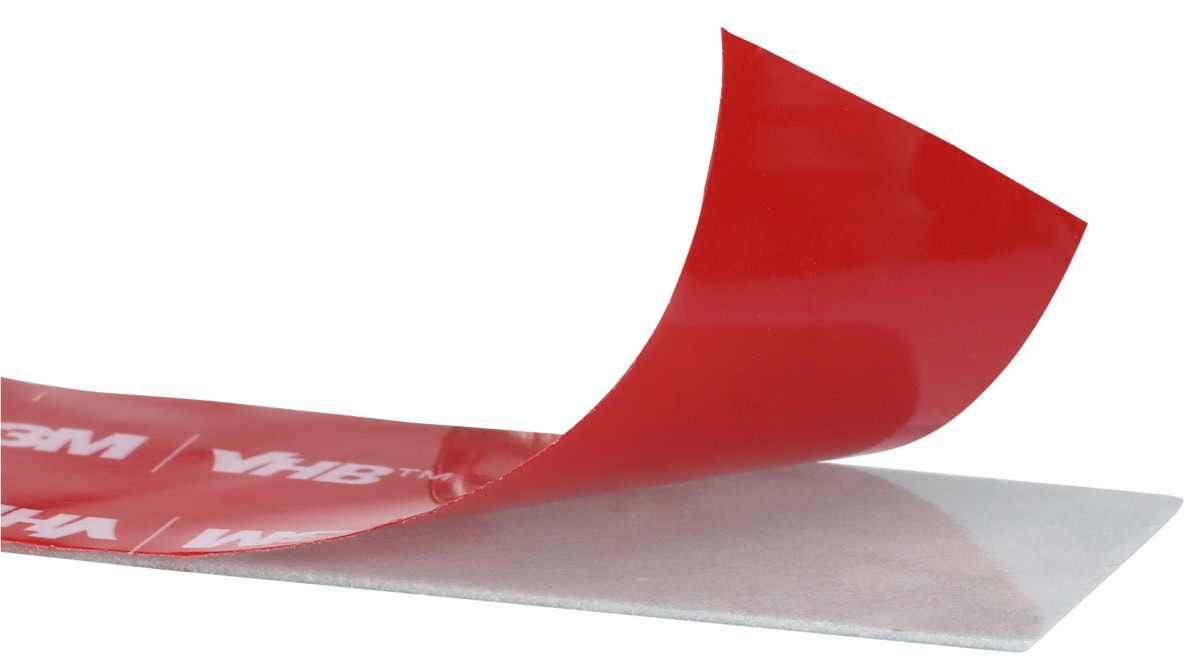 3M™ VHB™ MAX-060GF Doppelseitiges Klebeband MAX-060/19/3, 19 mm x 3 m, 0,6 mm, Grau, Folien Abdeckung, Für Seitenpaneele, Halterungen und Verkleidungen in Fahrzeugen, Geräten, Bau- und HVAC-Anwendungen