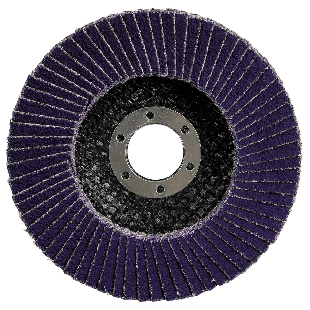 3M™ Cubitron™ 3 Fächerschleifscheibe 1169F Testkit 7100411494, Ø 115 mm x ø 22 mm, 40+, 1 Stück pro Packung, 13.200 U./Min., Typ 29 Konisch, K, Präzisions-Keramikkorn, Für Abtragsarbeiten in der Metallbearbeitung
