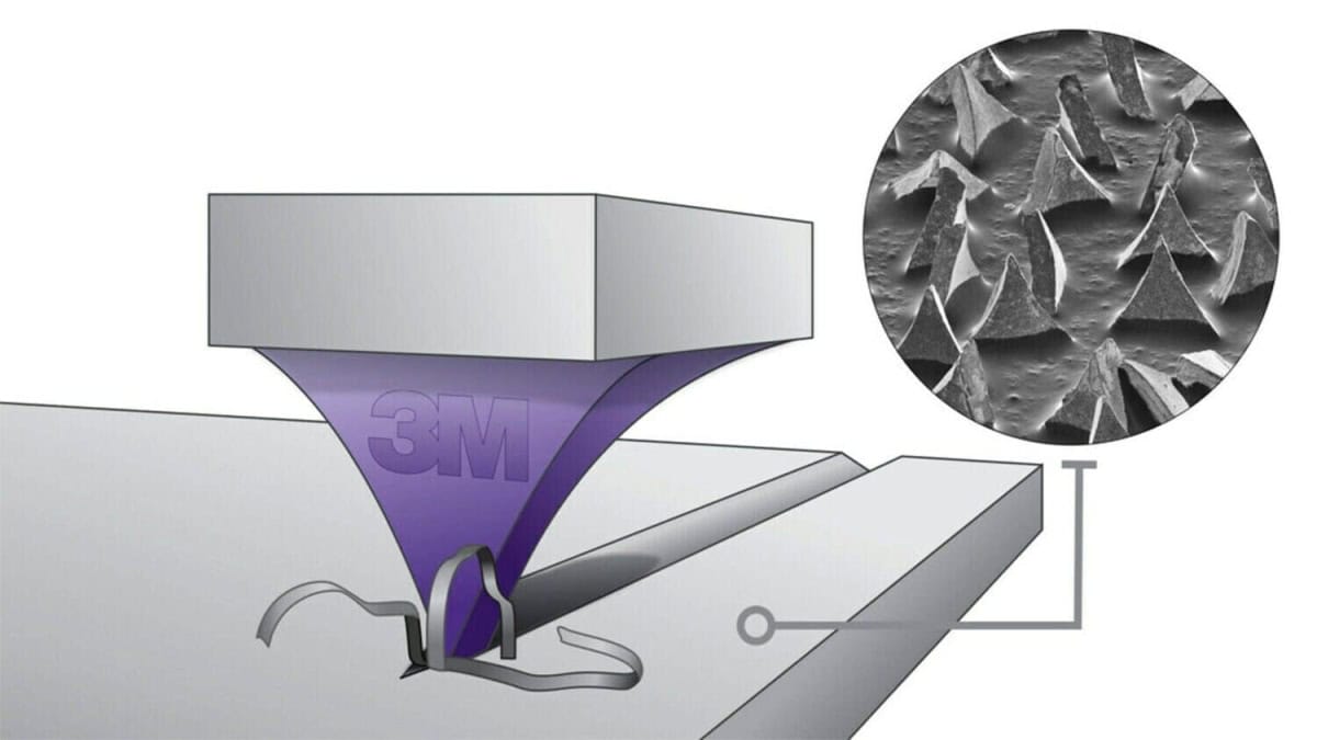 3M™ Cubitron™ 3 1187C Fiberscheibe 3 67100, Ø 125 mm x 22 mm, 60+, 12.250 U./Min., Geschlitzt, Vulkanfiber, Präzisions-Keramikkorn, Für Metall Universal