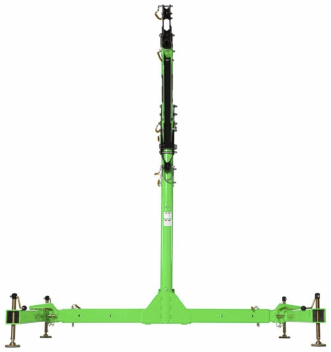 3M™ DBI-SALA® Davit Hebesystem HC 8000119, L / Groß, Für Beengte Räume, 5-teilig, Hohe Kapazität, 81,60 Kg, Grün