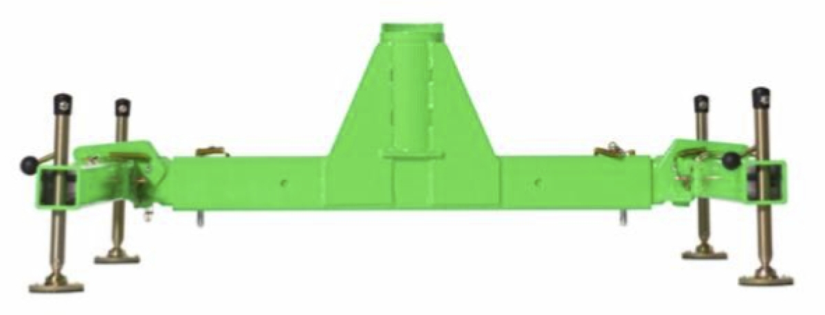 3M™ DBI-SALA® 3-teilige Basis HC 8000104, S / Klein, Für beengte Räume, Hohe Kapazität, 37,50 Kg, Grün