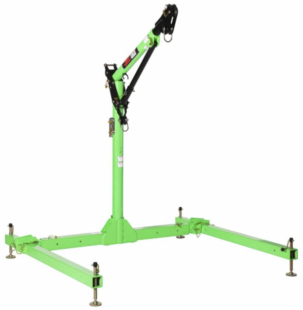 3M™ DBI-SALA® Davit Hebesystem HC 8000119, L / Groß, Für Beengte Räume, 5-teilig, Hohe Kapazität, 81,60 Kg, Grün