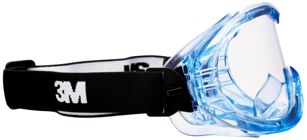 3M™ Fahrenheit™ Schutzbrille FHEITAF, Klar, Schlagfeste Polycarbonat Scheibe, Belüftet, Anti Kratz & Beschlags Beschichtung, UV Schutz, Zum Schutz gegen Partikel