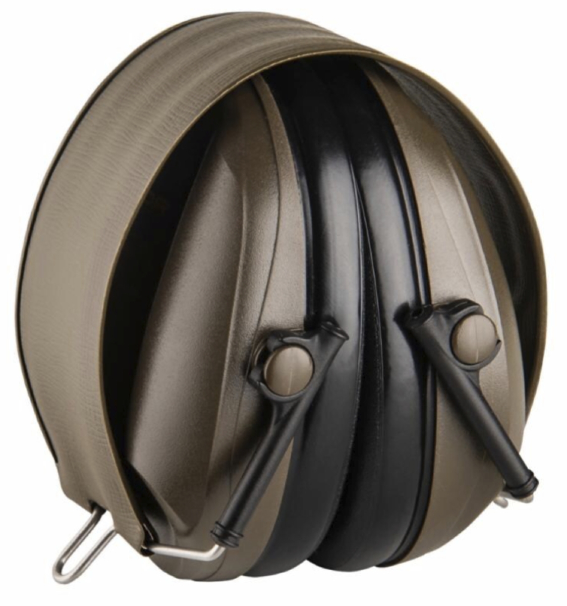 3M™ Peltor™ Bull's Eye I Kapselgehörschutz 298825, SNR = 28 dB, Grün, Zum Schutz gegen den lauten Schussknall auf dem Schießstand, Faltbar