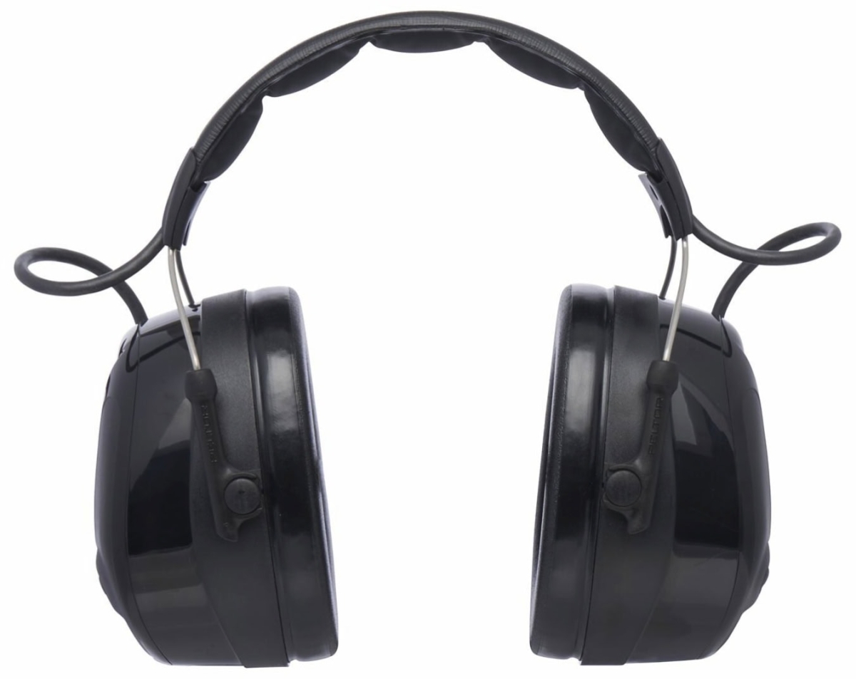 3M™ PELTOR™ ProTac™ III, SNR = 32 dB, Schwarz, Elektronischer Kapselgehörschutz mit Kopfbügel