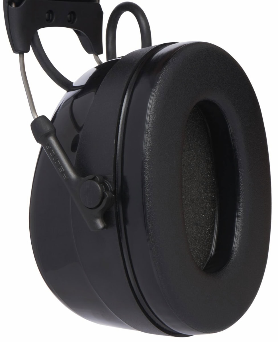 3M™ PELTOR™ ProTac™ III, SNR = 32 dB, Schwarz, Elektronischer Kapselgehörschutz mit Kopfbügel