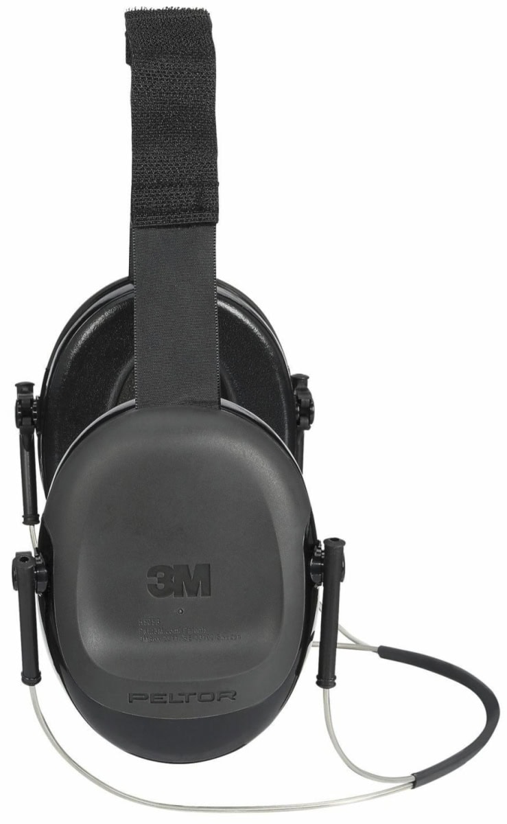 3M™ Peltor™ Nackenbügel Kapselgehörschutz für Schweißerhelme H505B, Für laute Arbeitsumgebungen, SNR = 24 dB, Schwarz, Nackenbügel