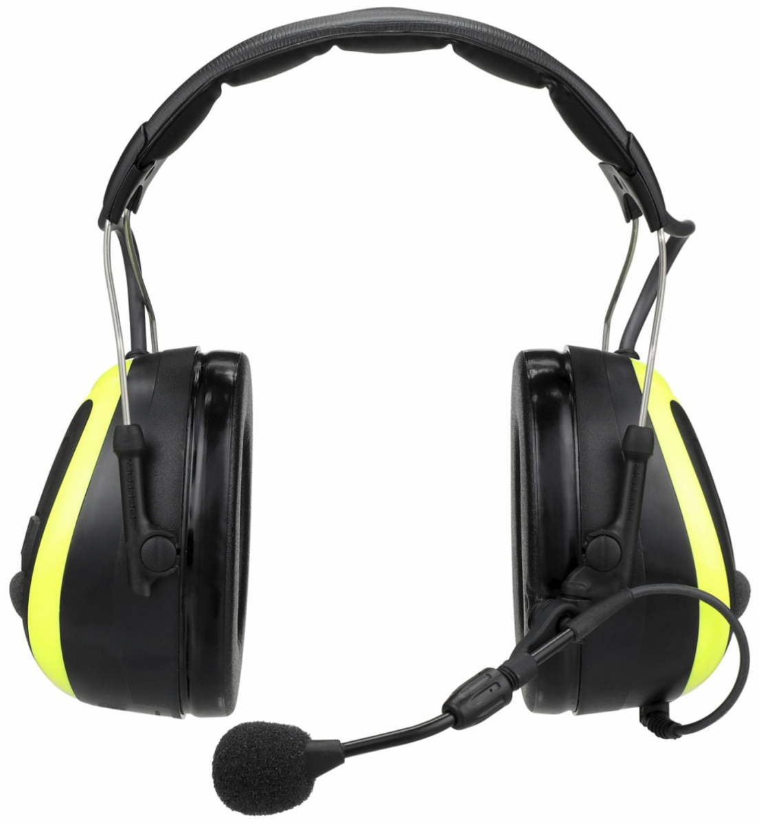 3M™ PELTOR™ WS™ ALERT™ Gehörschutz Headset X+ MRX21A3WS7, Kopfbügel, SNR = 31 dB, Gelb / Schwarz, Elektronischer Kommunikations Kapselgehörschutz für den dauerhaften Einsatz