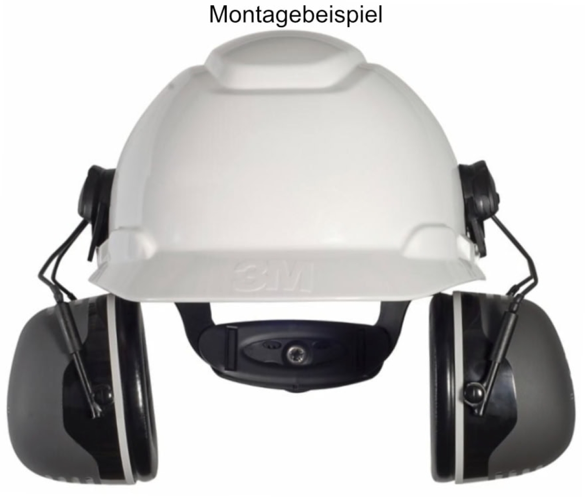 3M™ PELTOR™ X5AP3E, SNR = 37 dB, Schwarz, Helmkapselgehörschutz für extrem laute Arbeitsumgebungen
