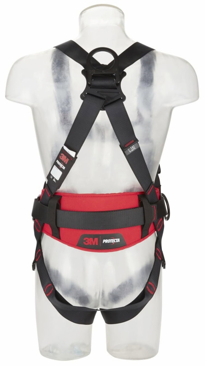 3M™ Protecta® Komfort Auffang- und Positionierungsgurt E200 1161628, Größe M/L, Steckrahmenverschluss, 1,90 Kg, Schwarz, Komfort Auffang- und Positionierungsgurt im Westenstil