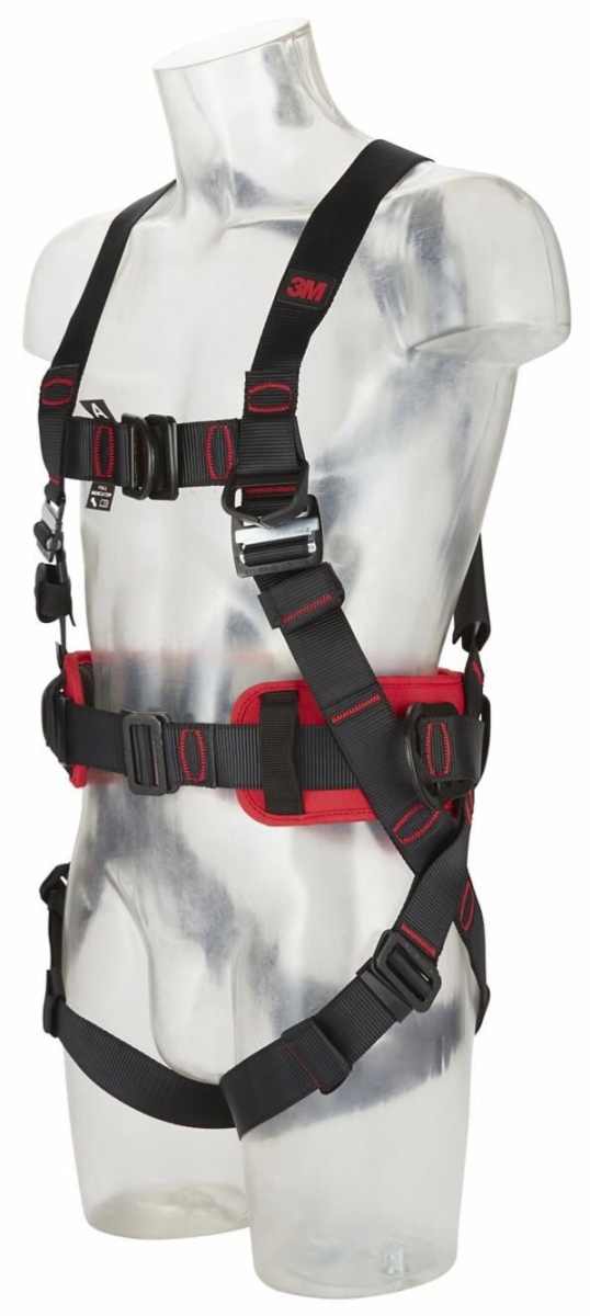 3M™ Protecta® Komfort Auffang- und Positionierungsgurt E200 1161628, Größe M/L, Steckrahmenverschluss, 1,90 Kg, Schwarz, Komfort Auffang- und Positionierungsgurt im Westenstil