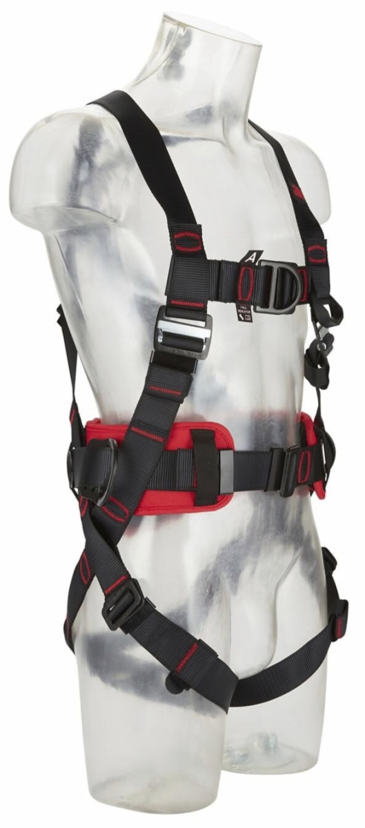 3M™ Protecta® Komfort Auffang- und Positionierungsgurt E200 1161628, Größe M/L, Steckrahmenverschluss, 1,90 Kg, Schwarz, Komfort Auffang- und Positionierungsgurt im Westenstil