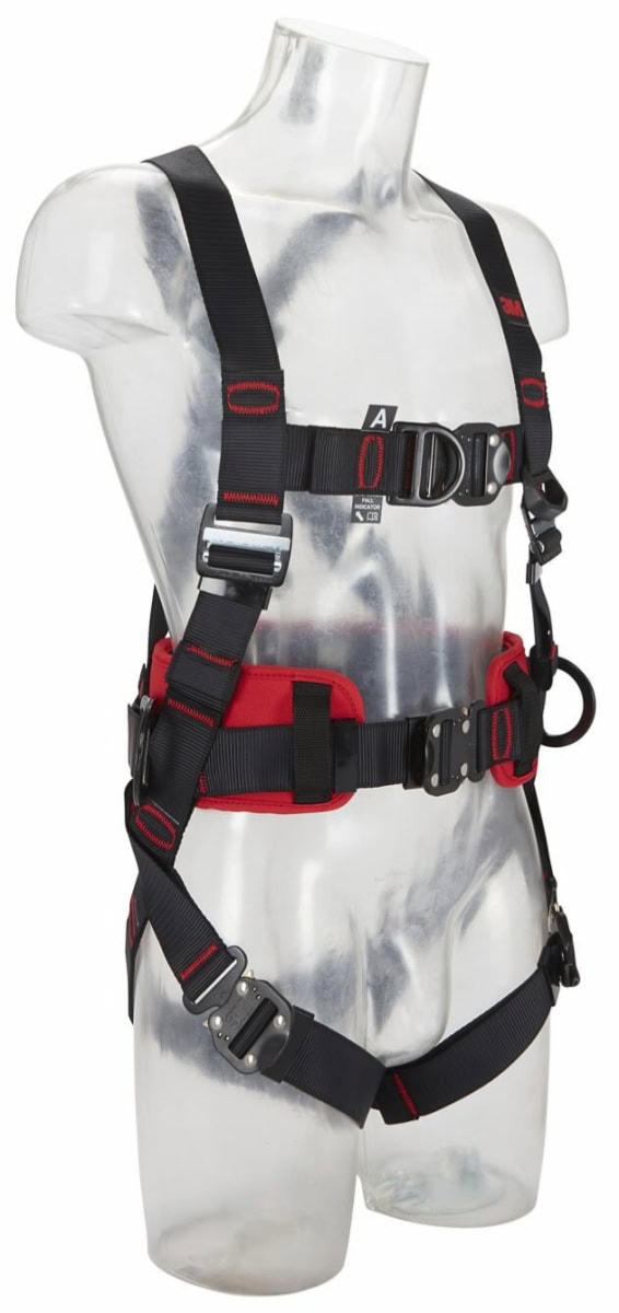 3M™ Protecta® Komfort Auffang- und Positionierungsgurt E200 1161634, Größe M/L, Schnellverschluss, 2,24 Kg, Schwarz, Komfort Auffang- und Positionierungsgurt im Westenstil