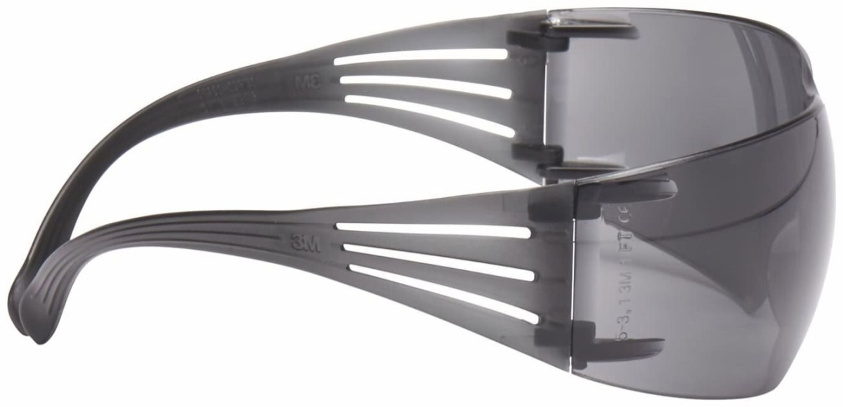 3M™ SecureFit™ SF202AF, Grau, AS/AF/UV, 5-3.1 3M 1 FT K N, Schutzbrille aus Polycarbonat