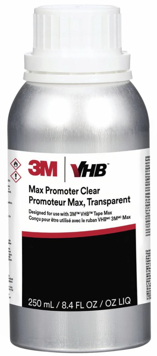 3M™ VHB™ MAX Haftvermittler VHBMAX250, 250 ml, Transparent, Für VHB™ MAX Klebebänder zur Verbesserung der Klebeleistung
