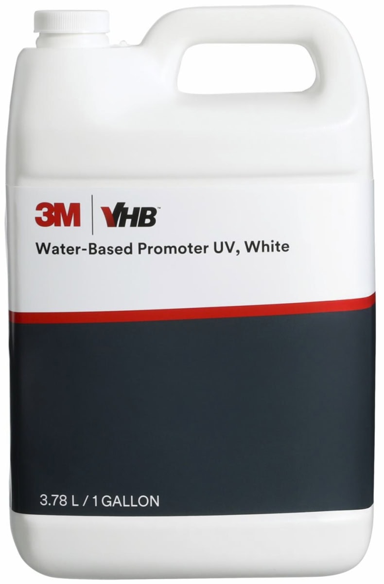 3M™ VHB™ Wasserbasierter Haftvermittler UV 9806UV3.785, 3,785 Liter, Weiß, Für bessere Haftung, Sicherheit und Nachhaltigkeit