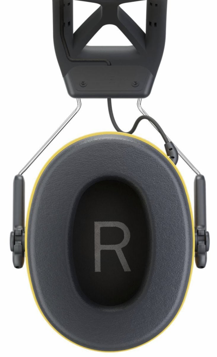 3M™ PELTOR™ WorkTunes™ Connect Kommunikations Kapselgehörschutz mit Bluetooth® 90570E-1, SNR = 33 dB, Für laute Umgebungen und zum streamen von Telefonaten, Musik und Podcasts, Schwarz, Kabellos, Integriertes Mikrofon, Bluetooth®