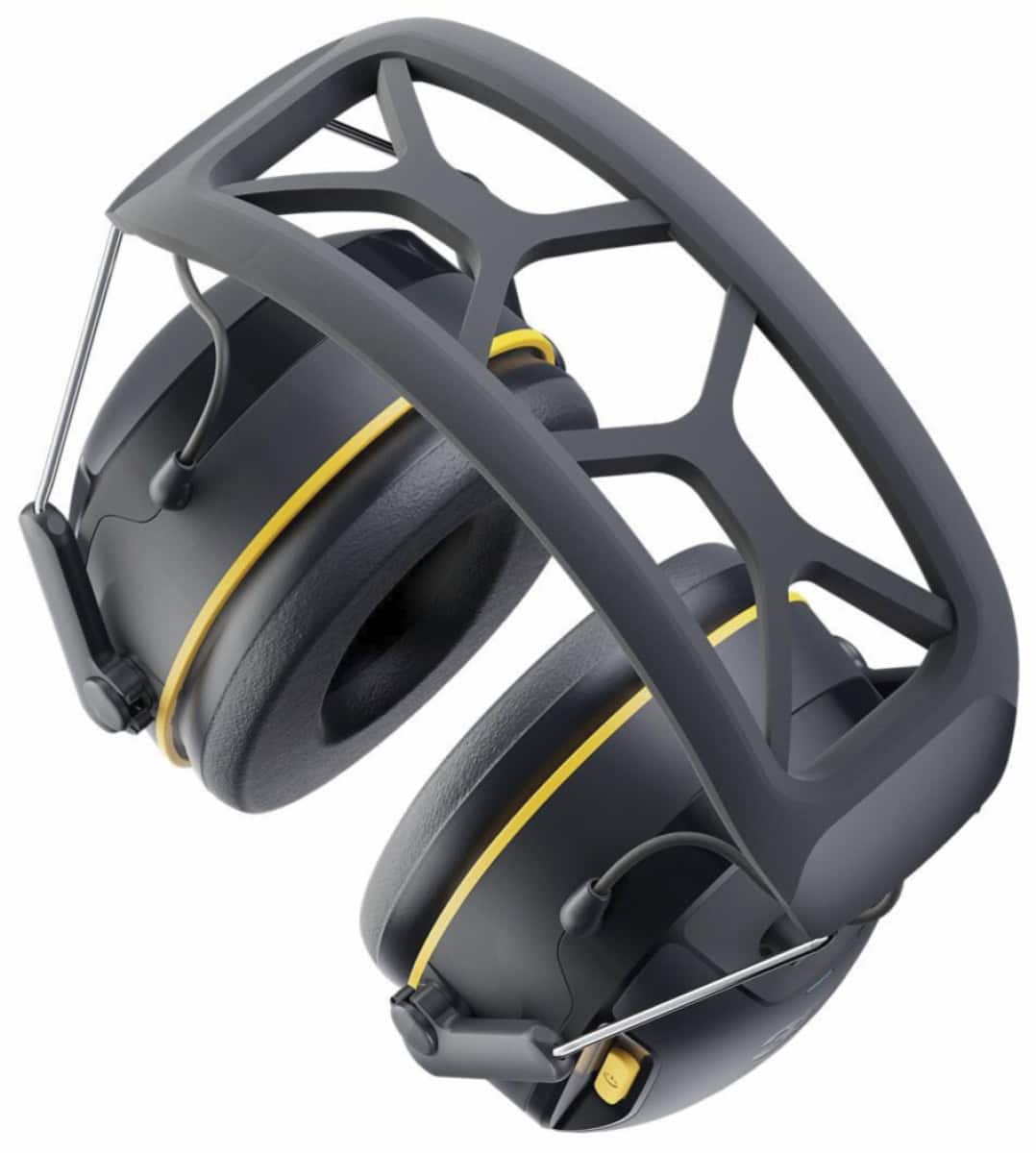 3M™ PELTOR™ WorkTunes™ Connect Kommunikations Kapselgehörschutz mit Bluetooth® 90570E-1, SNR = 33 dB, Für laute Umgebungen und zum streamen von Telefonaten, Musik und Podcasts, Schwarz, Kabellos, Integriertes Mikrofon, Bluetooth®