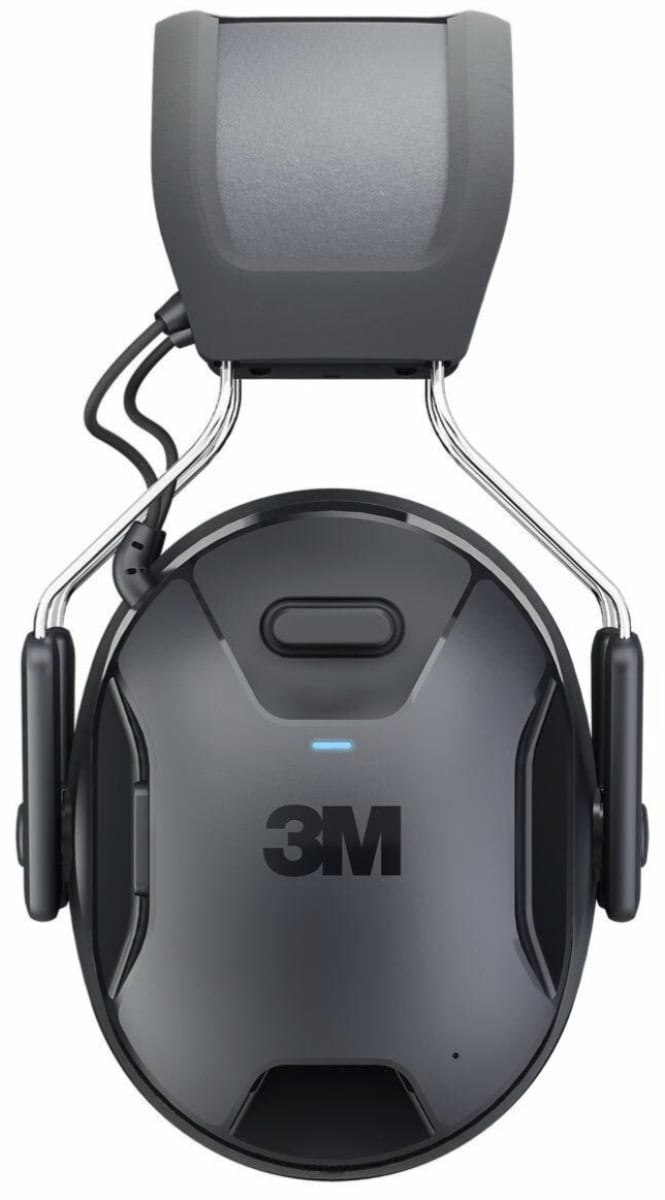 3M™ PELTOR™ WorkTunes™ Connect & Solar Kommunikations Kapselgehörschutz mit Bluetooth® 90573E-1, SNR = 33 dB, Für laute Umgebungen und zum streamen von Telefonaten, Musik und Podcasts, Schwarz, Kabellos, Integriertes Mikrofon, Solar, Bluetooth®