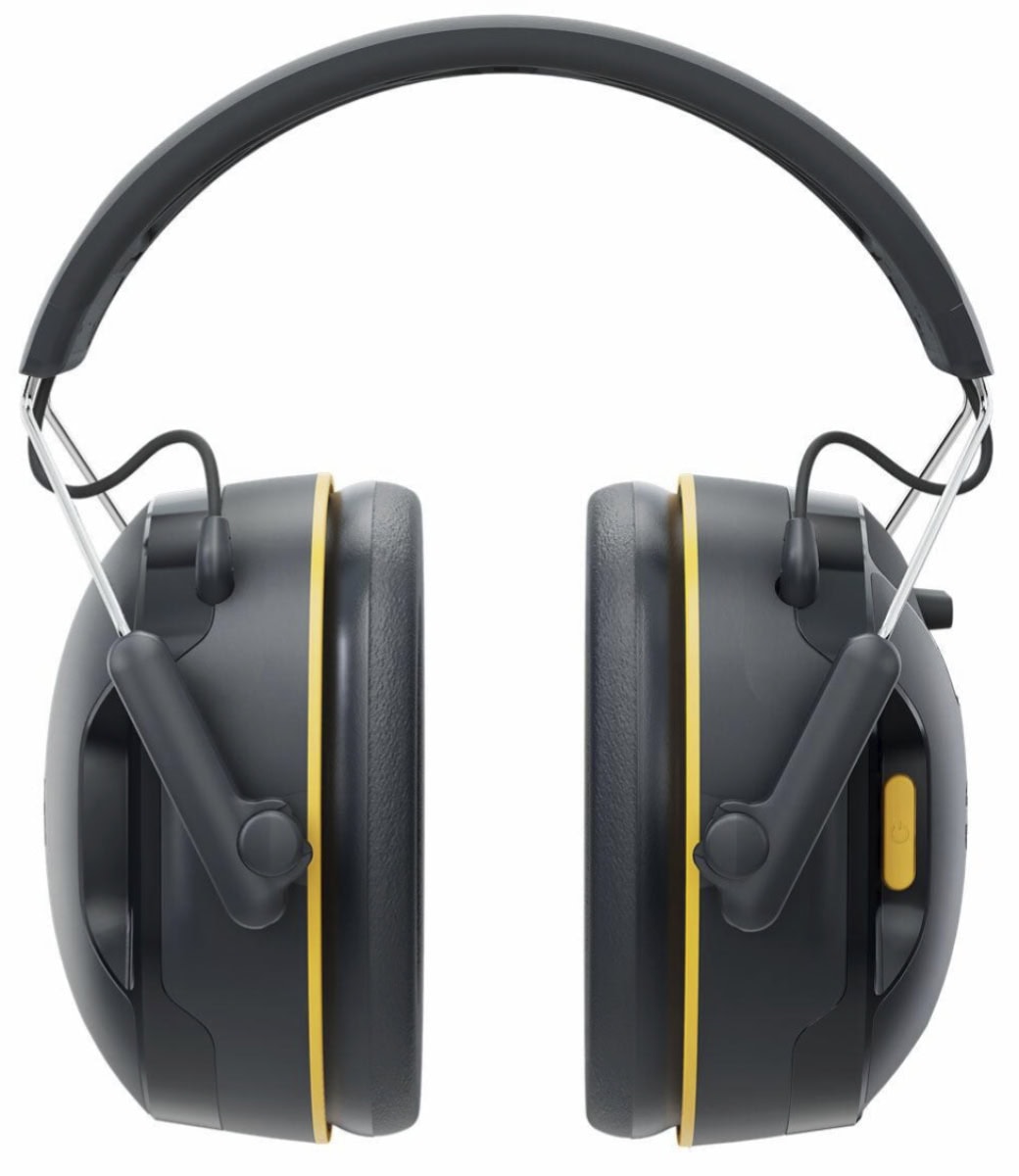 3M™ PELTOR™ WorkTunes™ Connect Kommunikations Kapselgehörschutz mit Bluetooth® 90570E-1, SNR = 33 dB, Für laute Umgebungen und zum streamen von Telefonaten, Musik und Podcasts, Schwarz, Kabellos, Integriertes Mikrofon, Bluetooth®