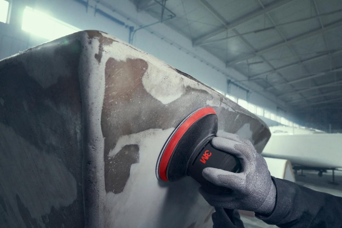 3M™ Cubitron™ II Hookit™ 775L 744224, Ø 125 mm, 220+, Ungelocht, Kletthaftend, Filmscheibe mit Präzisions-Keramikkorn