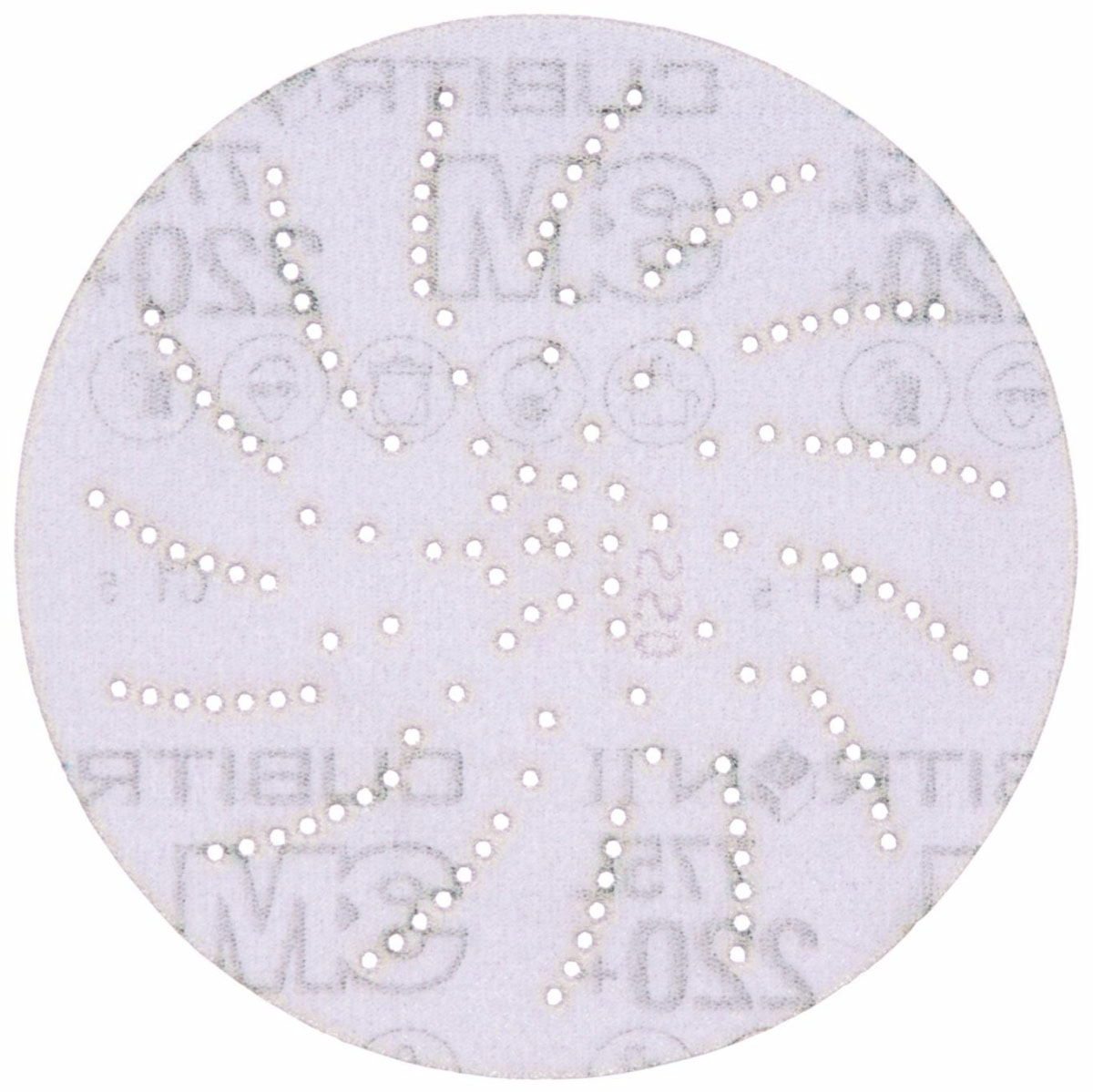 3M™ Cubitron™ II Hookit™ 775L 744217, Ø 125 mm, 220+, Multilochung, Kletthaftend, Filmscheibe mit Präzisions-Keramikkorn