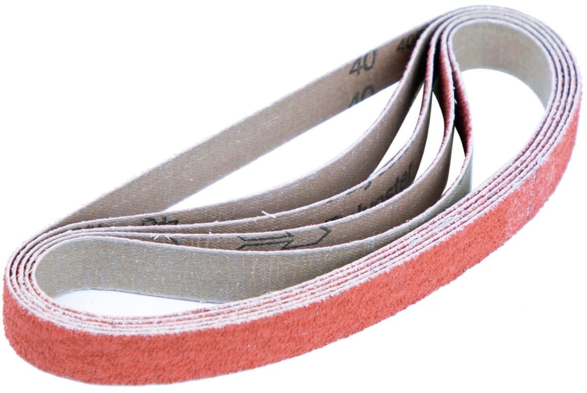 Mirka® Feilenbänder CER 5G452T0140, 20 mm x 520 mm, C, P40, Y-Polyester, Universal Schleifband mit Präzisions-Keramikkorn, Für Oberflächenbearbeitung