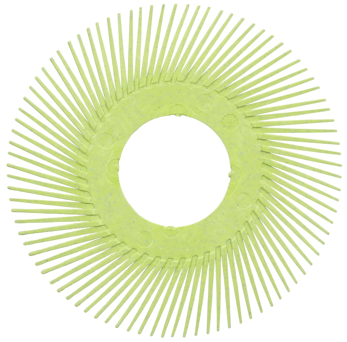 3M™ Scotch-Brite™ Präzisions Radialborstenbürste Einzelsegmente PN-RB 7100374838, Ø 150 mm, 50+, Typ A (Schräge Borsten), Ohne Adapter, Grün, 6.000 U./Min., Für Reinigungs- und Entgratungsarbeiten