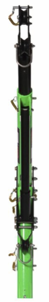 3M™ DBI-SALA® Davitarm HC mit Universal Mast HC 8000108, L / Groß, Für Beengte Räume, Hohe Kapazität, 16,50 Kg, Grün